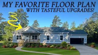 INCREDIBLE Modular Home (with a Garage) that's the PERFECT SIZE!!