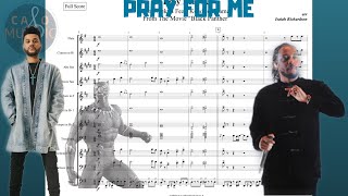 Kendrick Lamar The Weeknd - Pray For Me Sheet Music For Marching Band