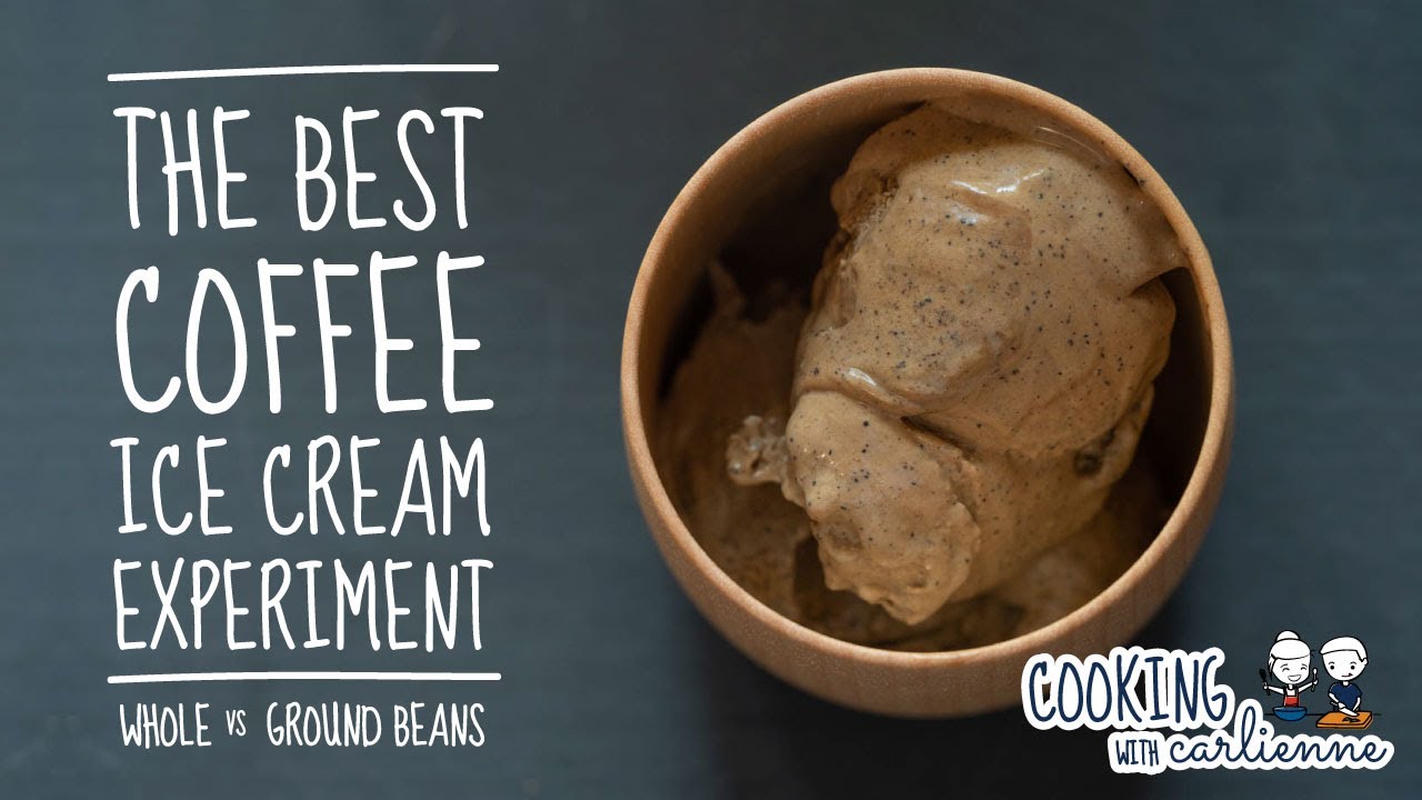 Finding The Best Coffee Ice Cream Recipe Carlienne S Creamery Youtube