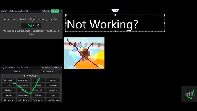 NOT WORKING] How to fix JJSploit not executing. 07/08/2023 