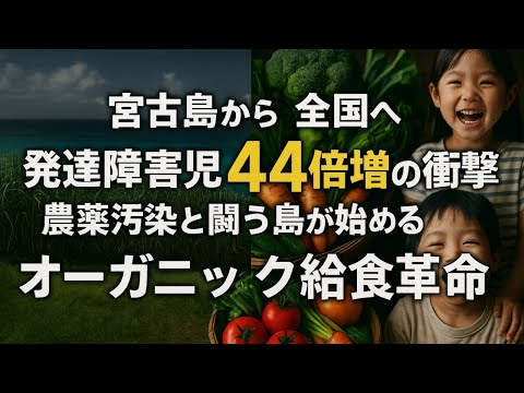 【宮古島から全国へ】発達障害児44倍の衝撃、オーガニック給食は可能なのか？調べてみた