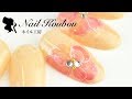 たらし込みフラワーネイル【ジェルネイル】【フラワーネイル】【ネイル工房】