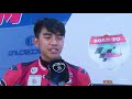Mario Aji gets his first ever Moto3 pole position!