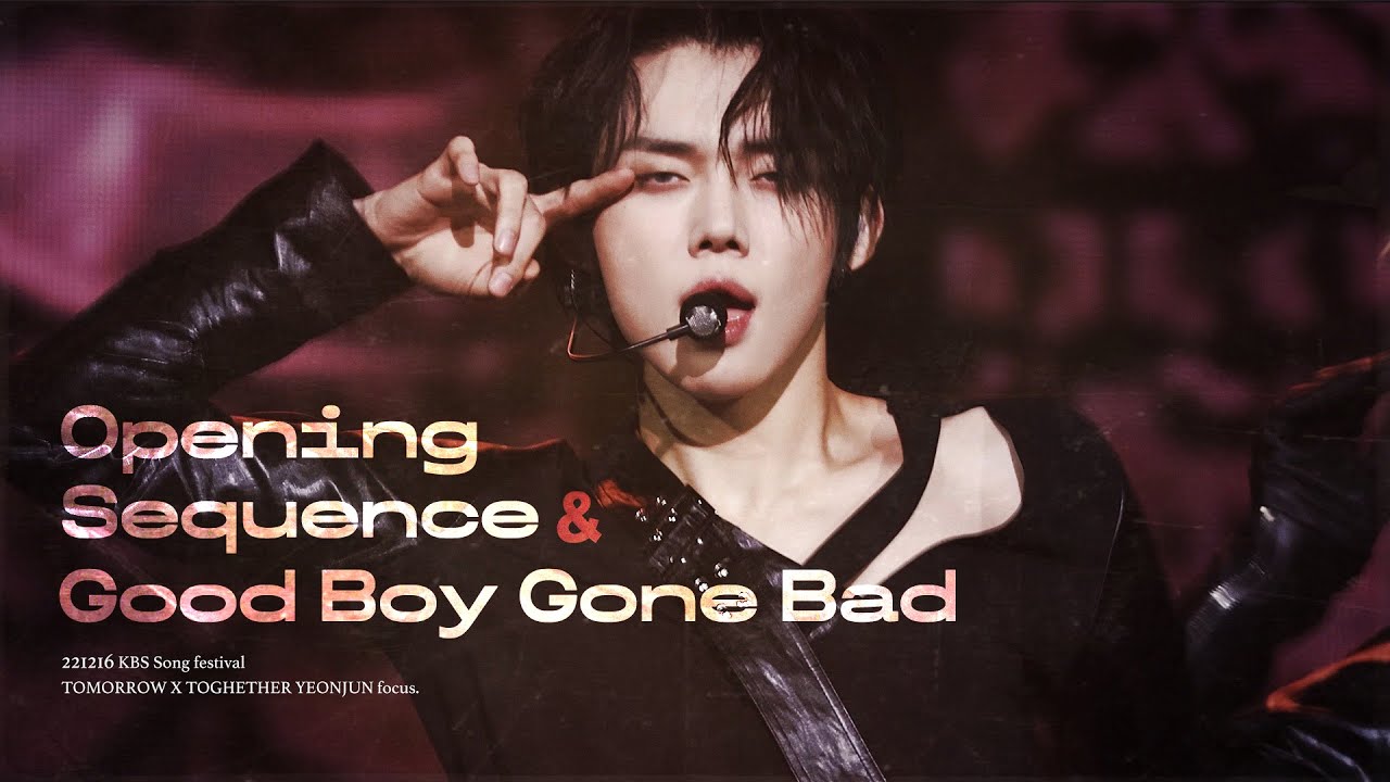 221216 가요대축제 오프닝시퀀스 Opening Sequence + GBGB TXT YEONJUN 투바투 연준 직캠