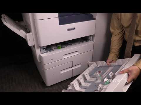 Xerox® AltaLink® B8090 Family Clearing a Jam behind Tray 1