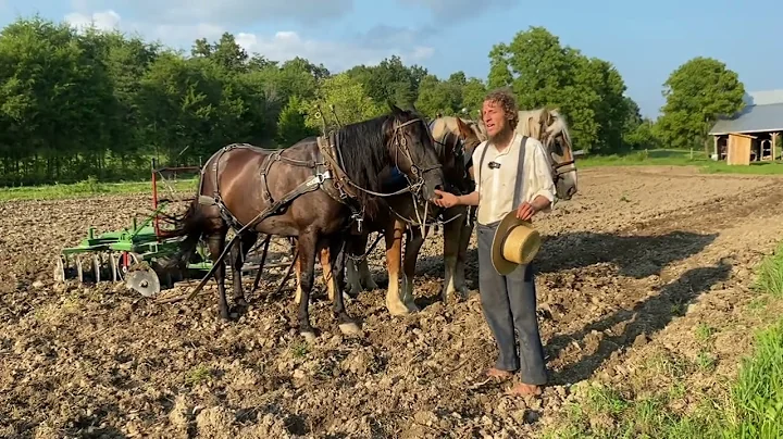 Preparing the Soil with Horses 🐎 | Titus Morris’ Henson Creek School of Country Living