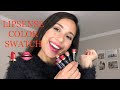 LIPSENSE COLOR SWATCH | 10 COLORS | SMUDGE PROOF