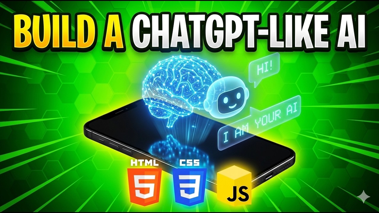 How to Create an AI Assistant with HTML, CSS & JavaScript | Build ...