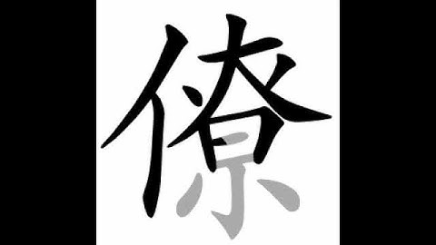 how to write chinese 僚丨Chinese stroke order中文汉字笔顺动画