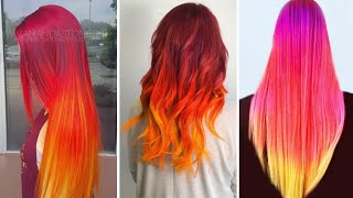 Ombre Hair Tutorial | 3 Gorgeous Red Ombre Hair Ideas for 2021