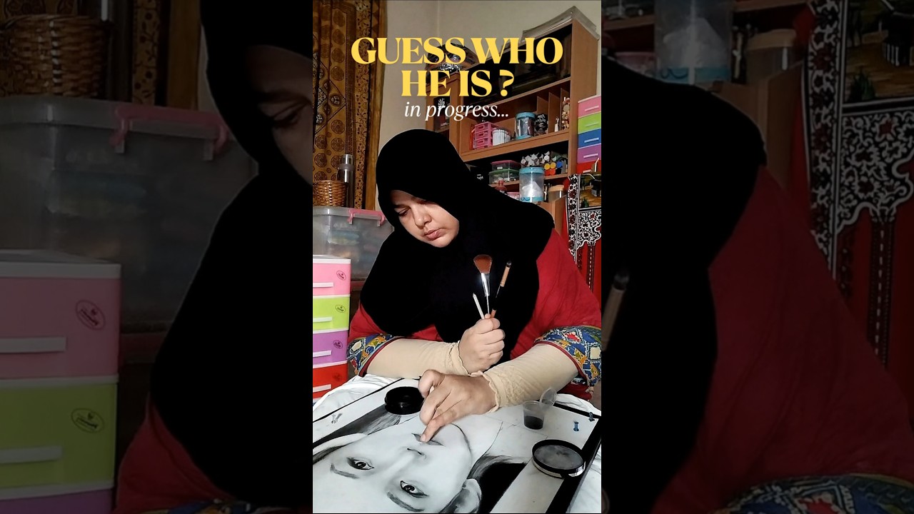 Guess Who He Is ? | In Progress | Mussarrat Fatima 