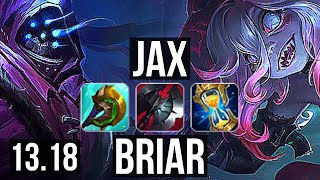 BRIAR vs JAX (TOP), 68% winrate, 8/1/1, Godlike, BR Master