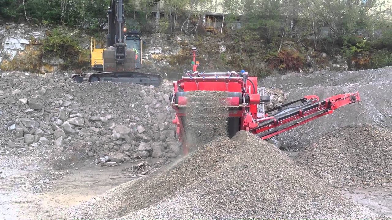 Как раздробить и рассортировать бетон на дробилке TEREX|FINLAY Вид 5