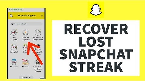 How To Recover Snapchat Streaks (2023) | Get Snapchat Lost Streaks Back (Quick & Easy)