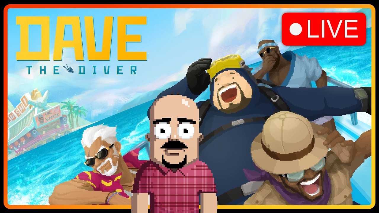 Dave the Diver w/ DansGaming  - Part 2