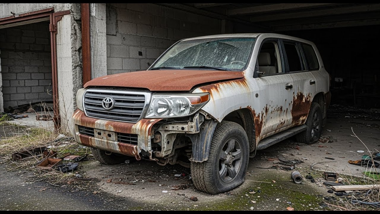 ASMR Car Restoration! Full Restoration 2012 Toyota Land Cruiser