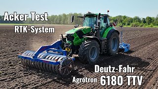 Deutz-Fahr 6180 TTV im Acker-Check: Was kann das NEUE Parallelfahr-System