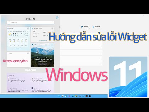 Hướng dẫn sửa lỗi Widget không hoạt động trên Windows 11