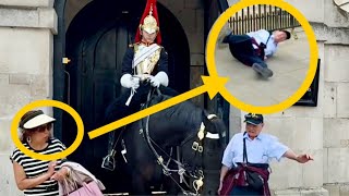 Unforgettable Encounter with the Royal Guard Horse: A Lesson Learned"