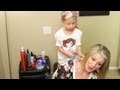 My 5 year old Cut, Colors and Styles my hair // Hair 101 fun