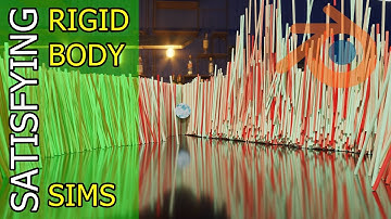 Particle & Rigidbody Physics Sims - Blender 1440p