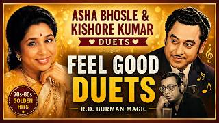 Asha Bhosle U0026 Kishore Kumar Superhit Duets  Rd Burman Feel Good Hits 70s80s    Puraane Gaane