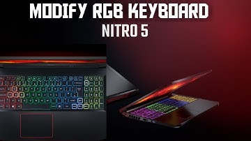 How To Change RGB Keyboard Lighting in Acer Nitro 5 (2025) | RGB Keyboard