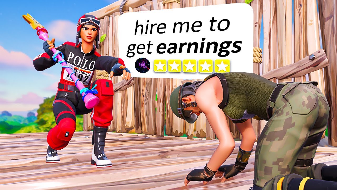 I Hired Two Pros to Carry Me in FNCS…