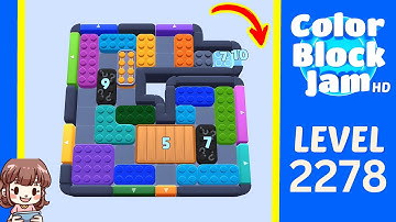 Color Block Jam Level 1370 (2278) Solution Walkthrough