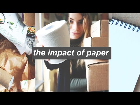 HOW SUSTAINABLE IS PAPER &amp; CARDBOARD? / paper vs plastic disposables