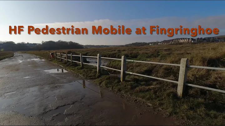 HF Pedestrian Mobile at Fingringhoe