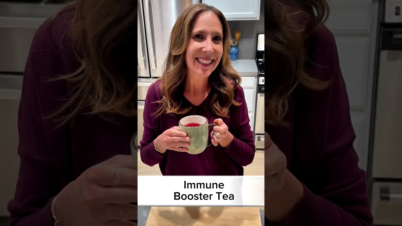Homemade Immune Booster Tea | Only 4 Ingredients | So Tasty! 
