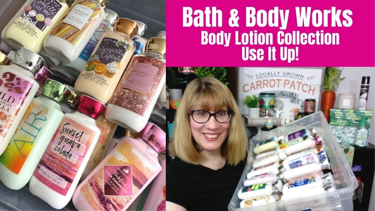 ゆ*な様 bath&body works まとめ売り Bath & Body Works Body Lotion Collection Use It Up! - YouTube