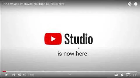 The new and Improved youtube Studio is here 2020