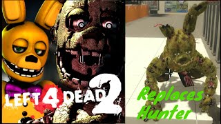 Springtrap and Springbonnie Replace Hunter - Left 4 Dead 2 Mods