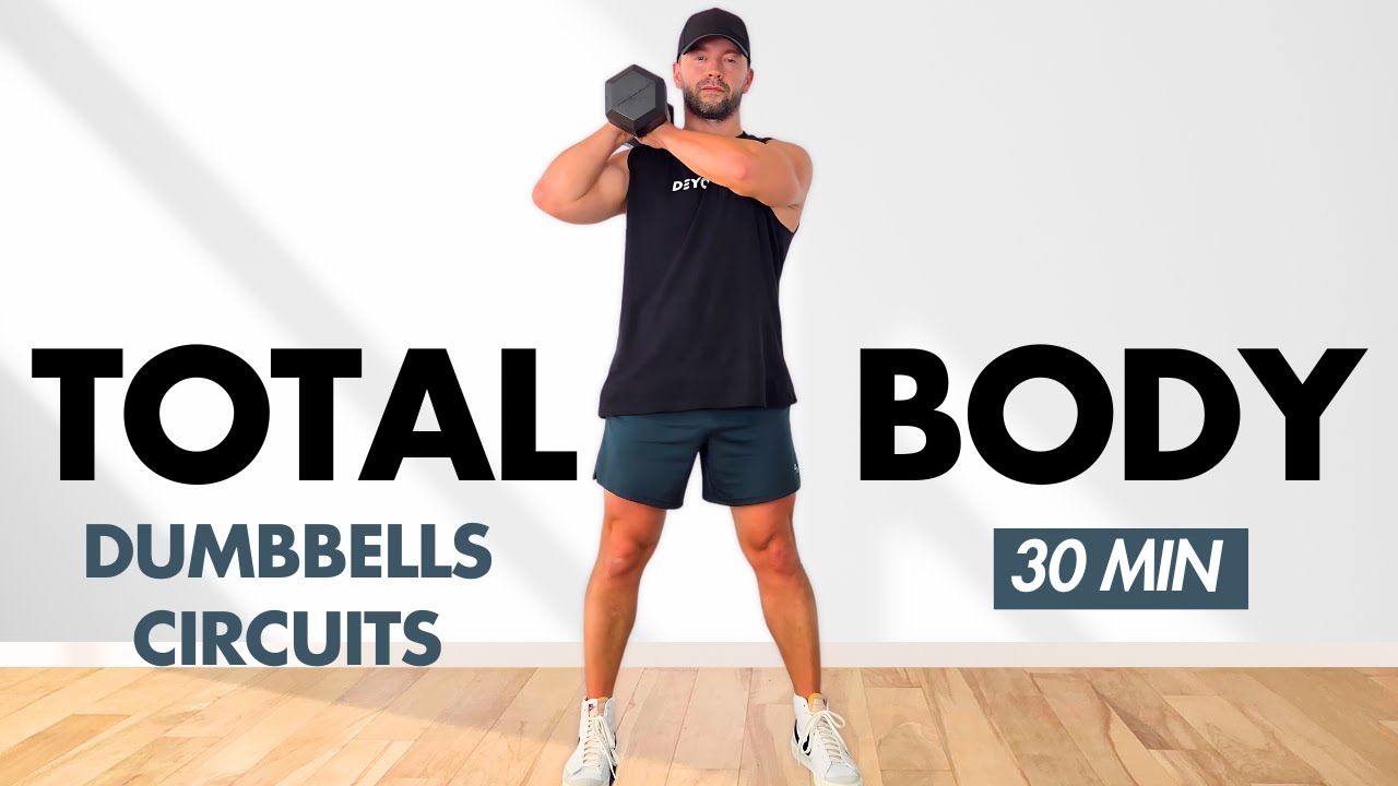 Get TONED in Just 30 Minutes with This TOTAL BODY Dumbbell Workout ...