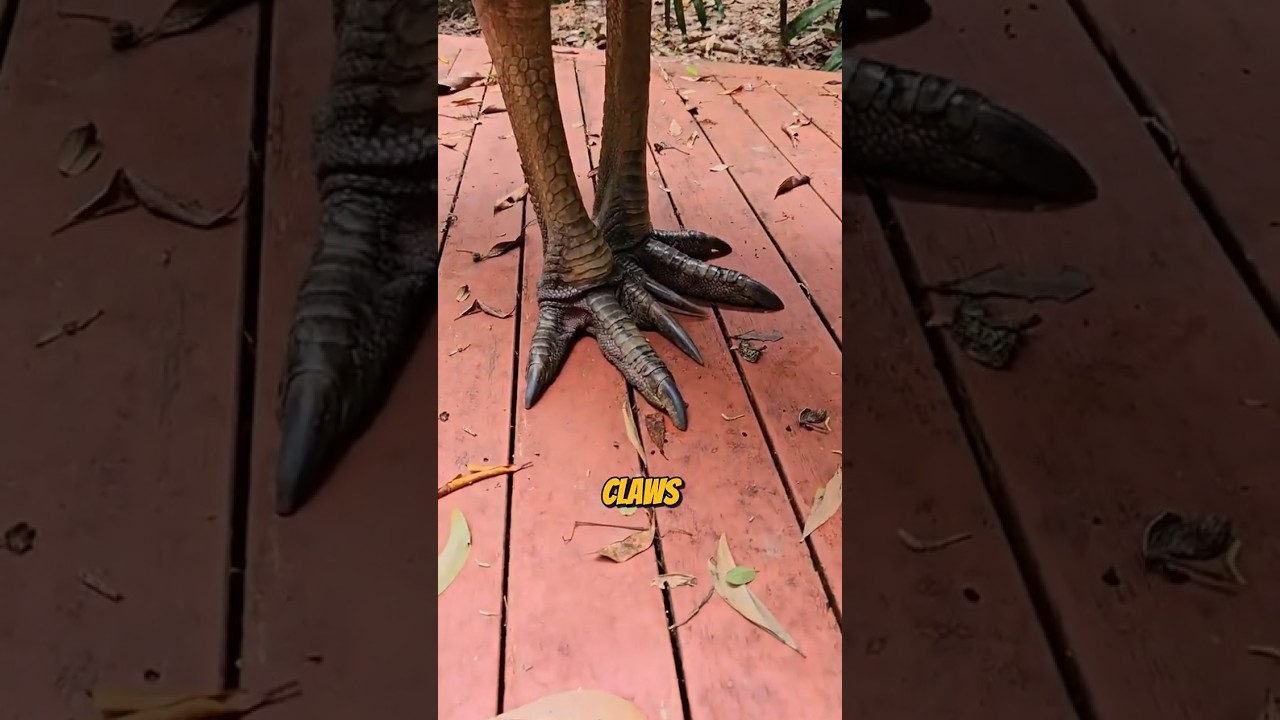 The Bird That Can Kill with One Kick 🦖💀 | Real-Life Raptor