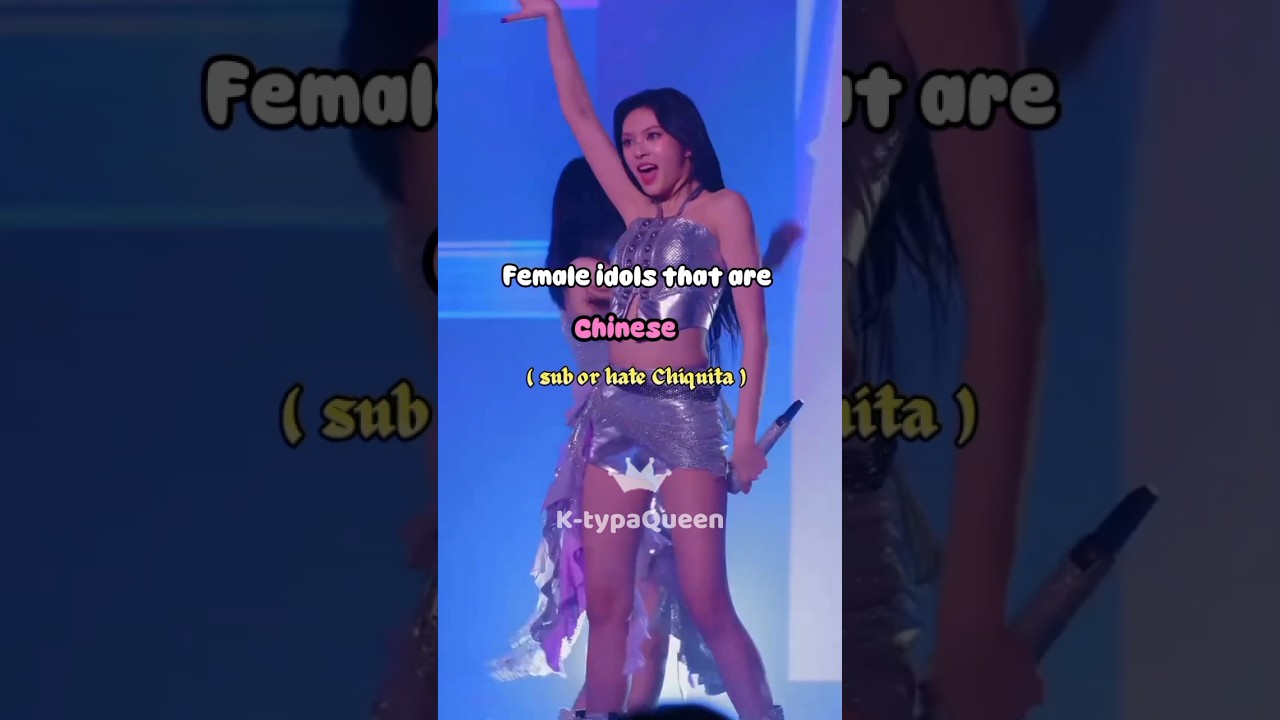 Female kpop idols that are Chinese | 