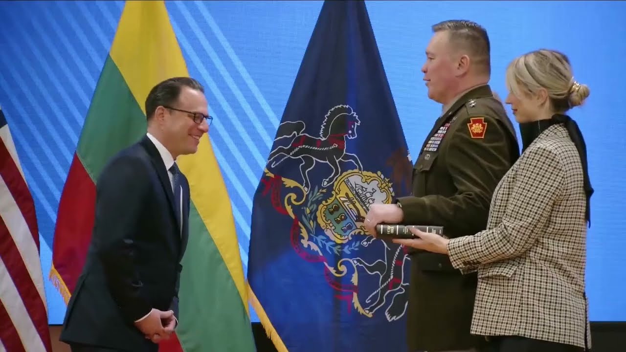 Maj. Gen. John Pippy Takes Command of Pennsylvania National Guard in Oath Ceremony