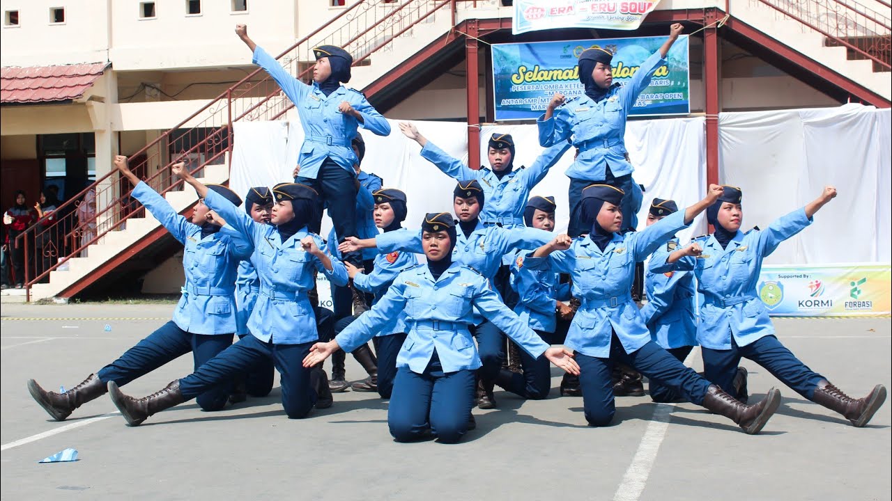 JUARA UTAMA 1 PASKIBRA MTSN 4 CIREBON LKBB MARGANA COMPETITION