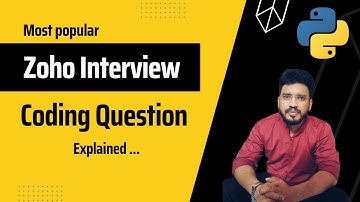 Zoho Interview Coding Question Explained