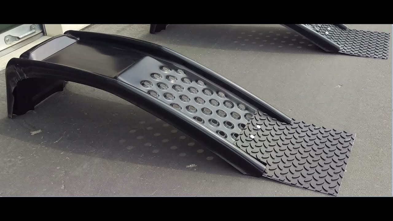 Harbor Freight Steel Ramp Hack YouTube