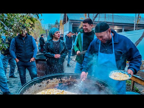 УЗБЕКСКАЯ СВАДЬБА! ВПЕРВЫЕ в Коканде! Утренний ПЛОВ на 400 человек! Что дарят ГОСТИ?!