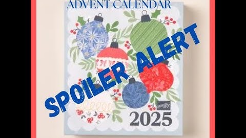 SPOILER ALERT!  Opening every flap of the Advent Calendar!!!