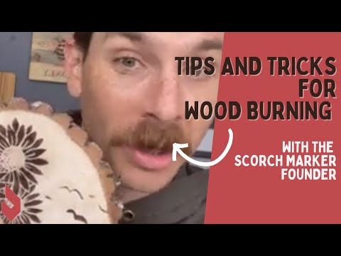 3 MUST KNOW Tips for Using Wood Burning Stencils with Your Scorch Mark -  Scorch Marker