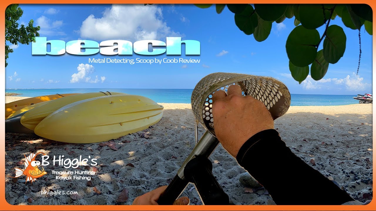 Beach Metal Detecting a Tropical Island / ft. Scoop by Coob Sand Scoop Intro & Review