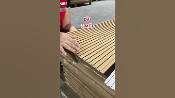 Bộ sưu tập tấm ốp lam sóng than tre đa dạng mẫu mã mới