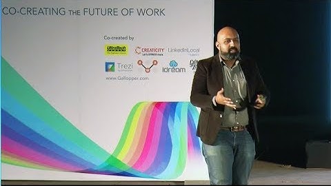 Shravan Bendapuddi | Co-creating the Future of Work at Gallopper Talks 2018