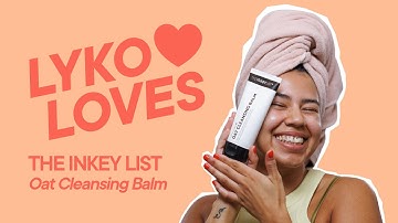 Lyko Loves The Inkey List Oat Cleansing Balm