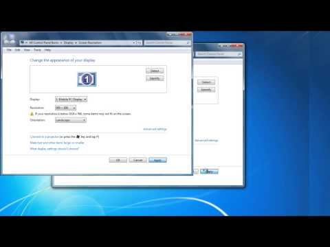 How to Change Screen Resolution in Windows 7 hqdefault
